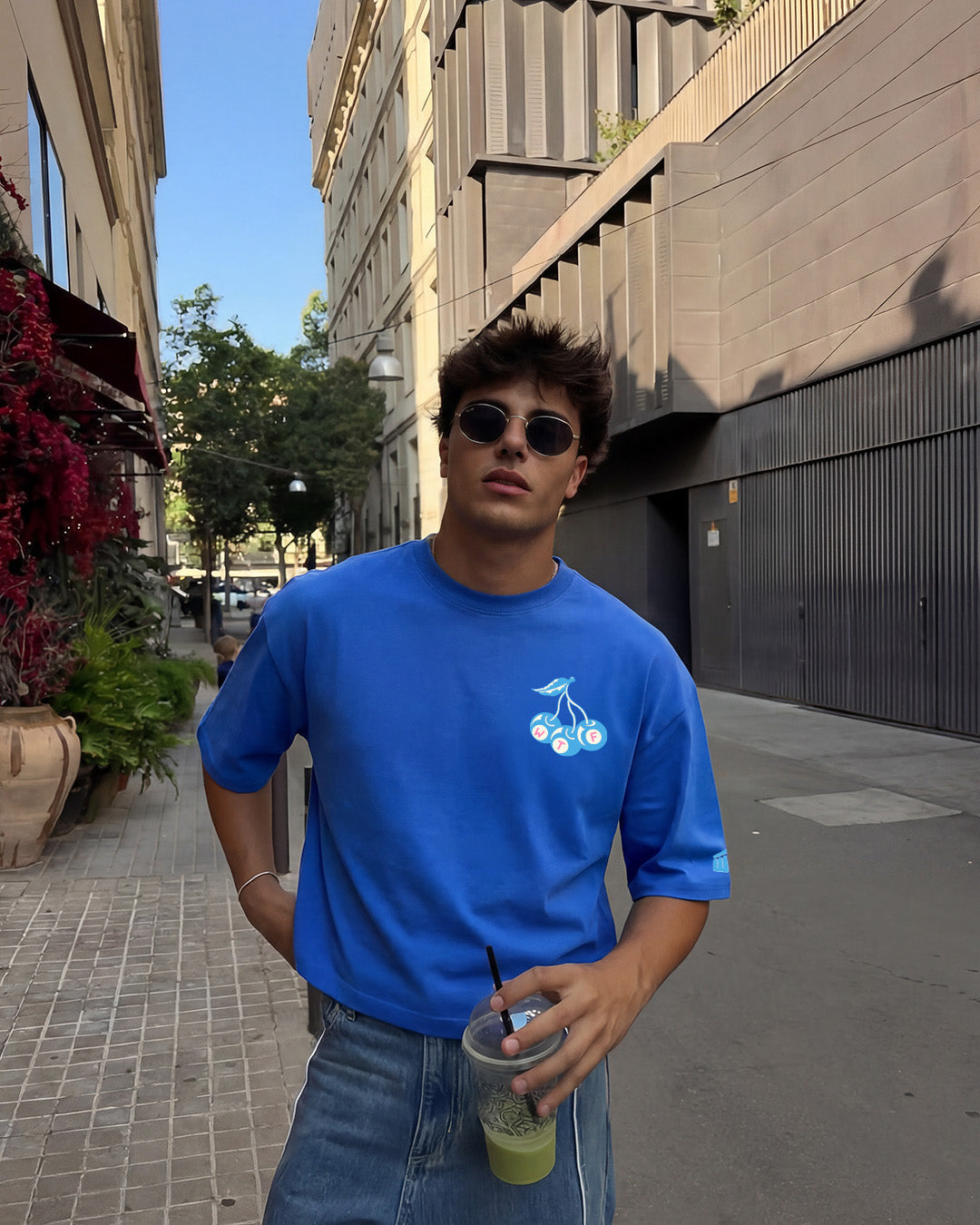 Lucky Boxy-Fit T-shirt