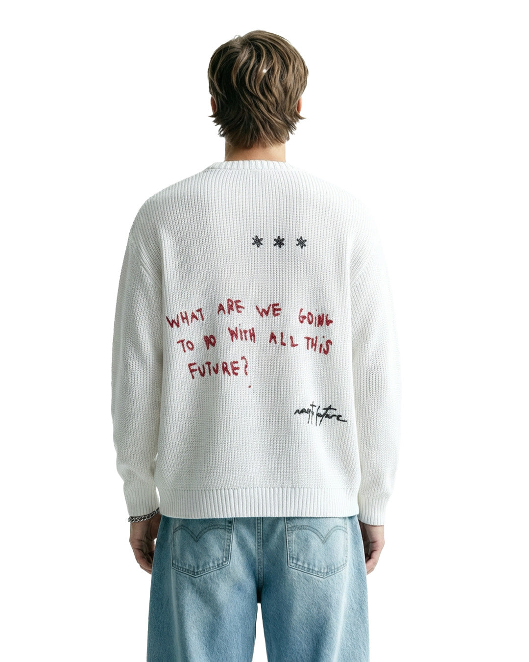 Nasty Future Full Sleeves Knit T-Shirt
