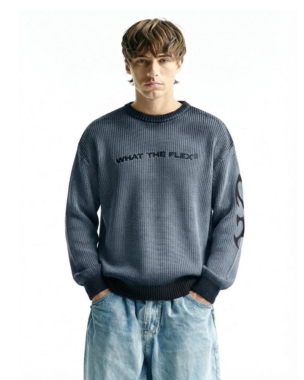 Dragon Eclipse Full Sleeves Knit T-Shirt