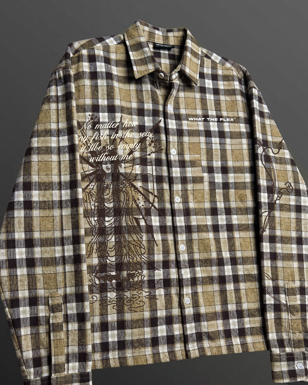 Not For You Plaid Checks Shirt