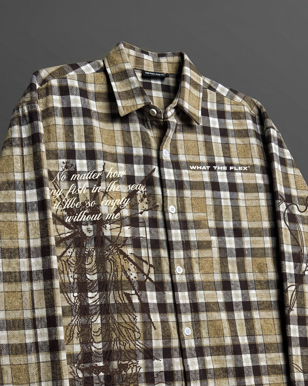 Not For You Plaid Checks Shirt