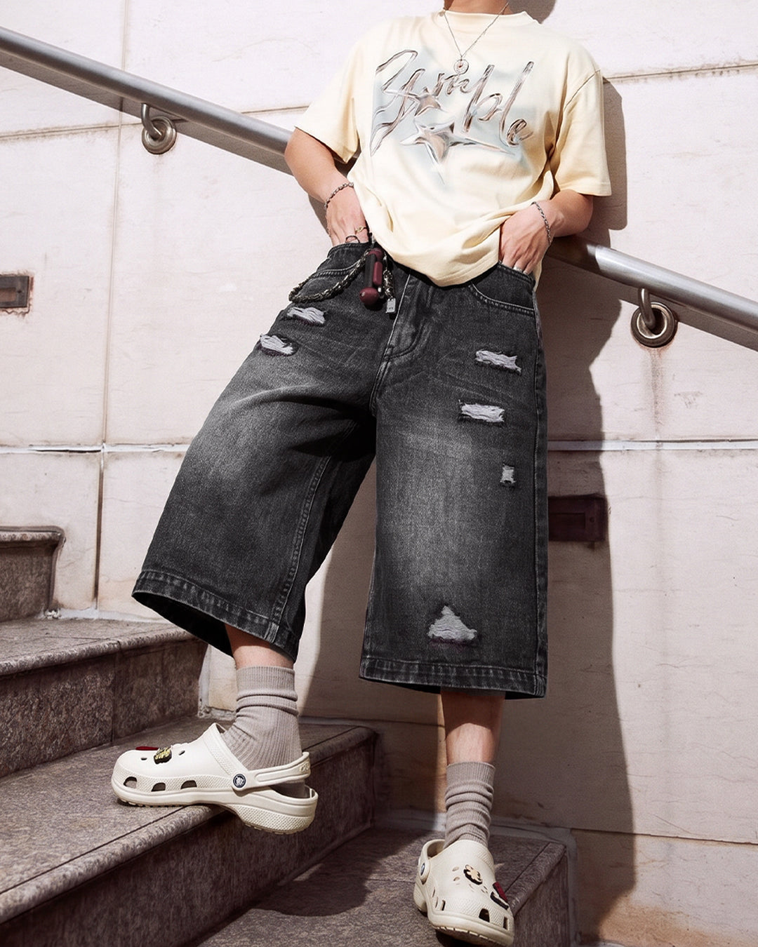 Off-Grid Rugged Denim Jorts
