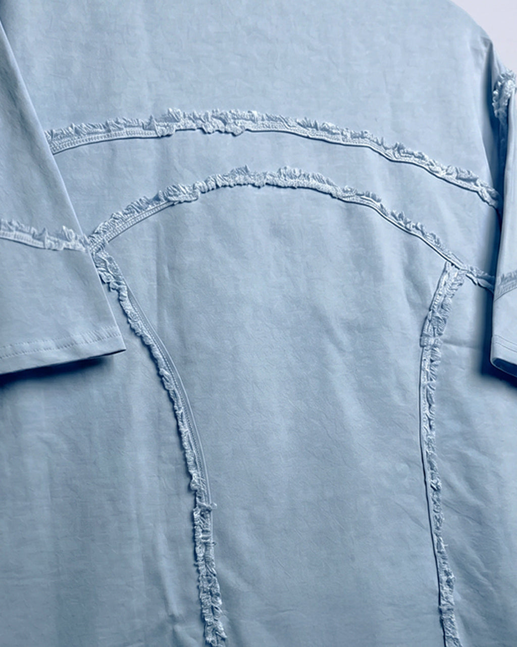 Offset Blue Denim T-shirt