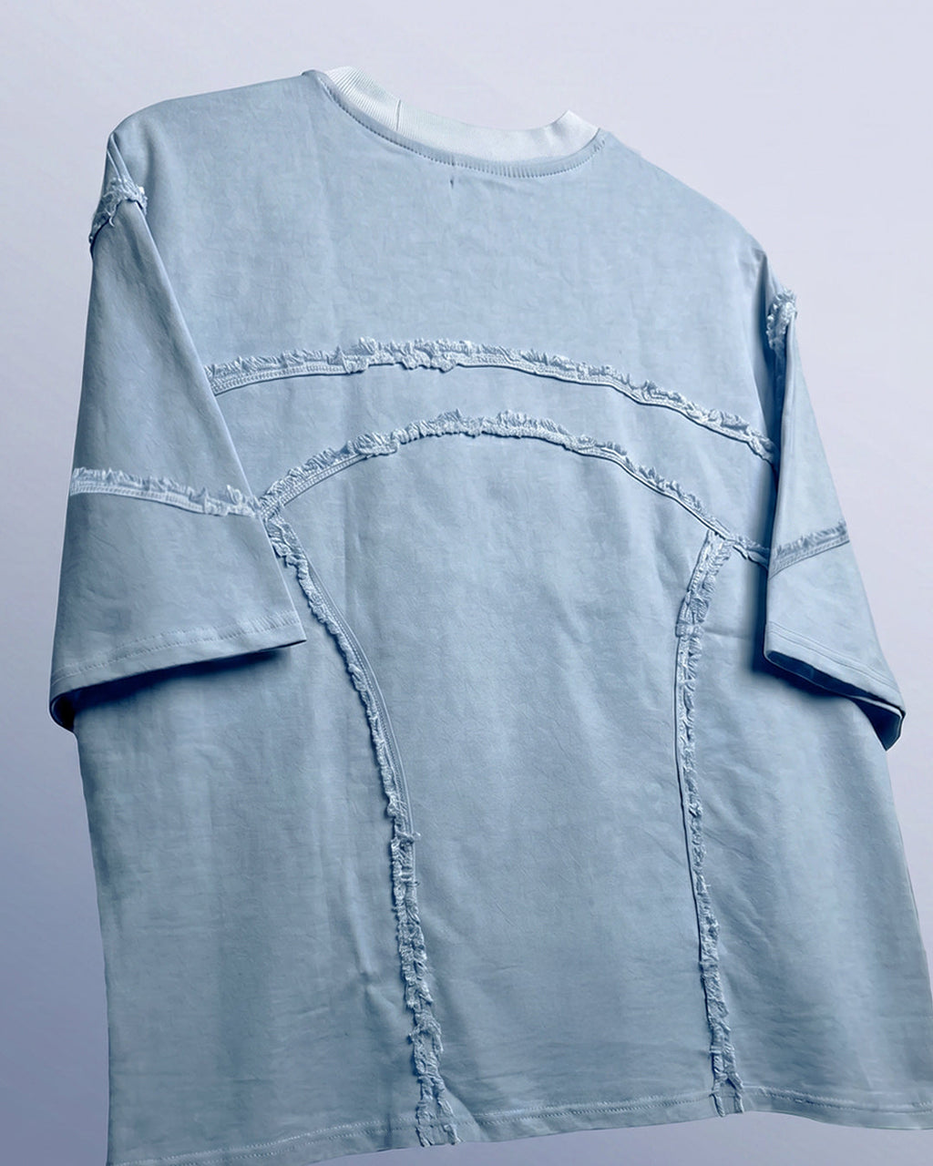 Offset Blue Denim T-shirt