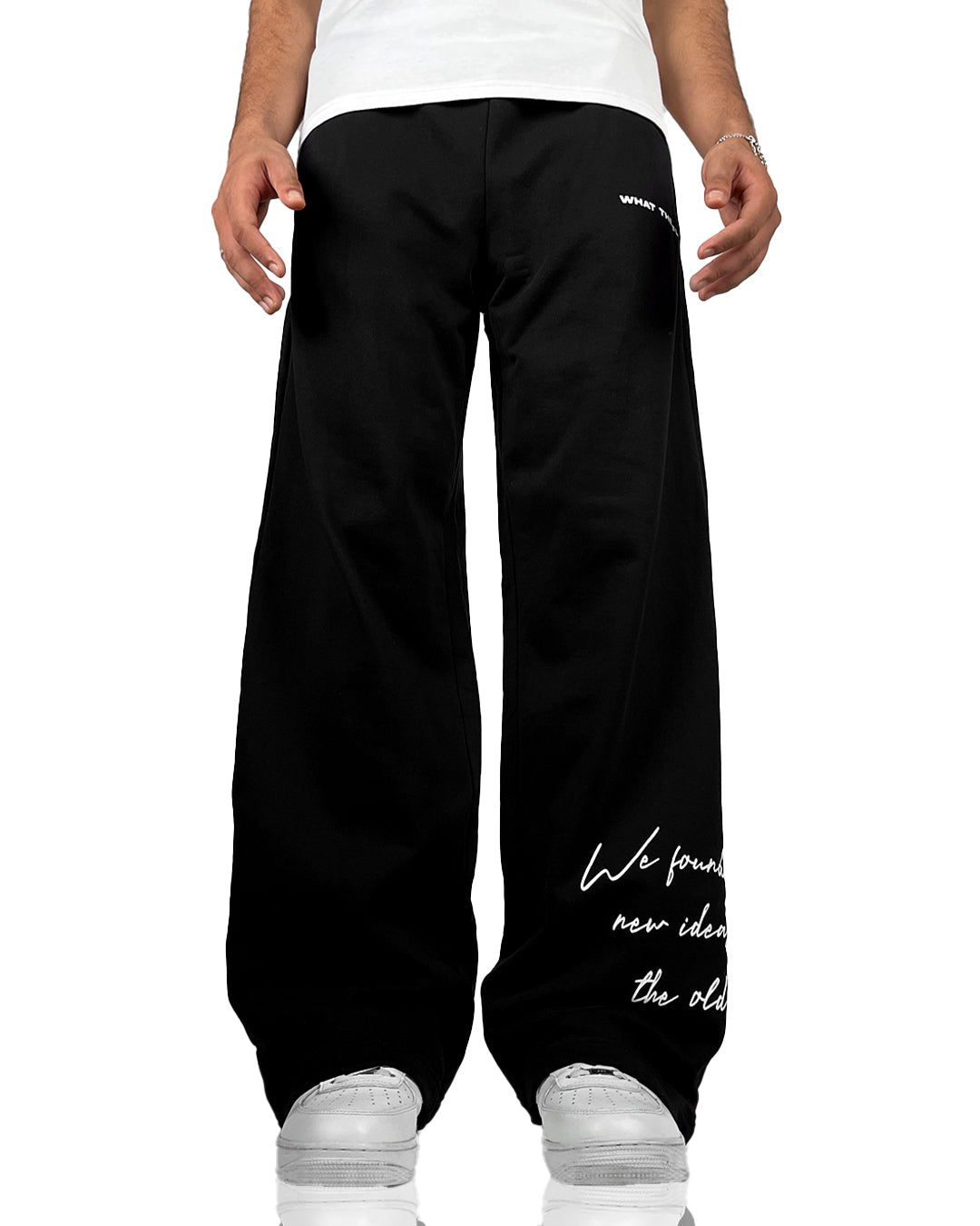 Old World Black Essential Pants