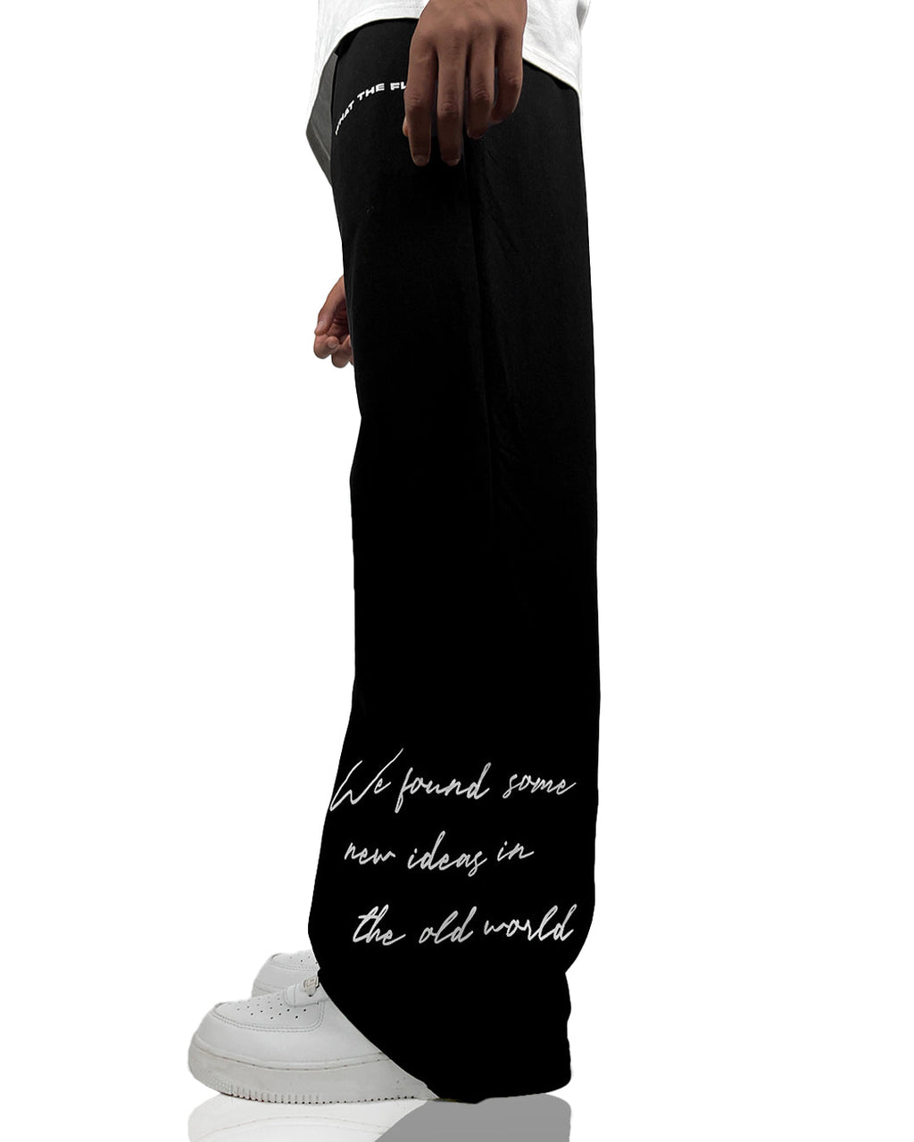 Old World Black Essential Pants