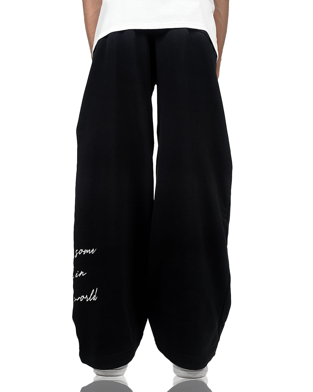 Old World Black Essential Pants