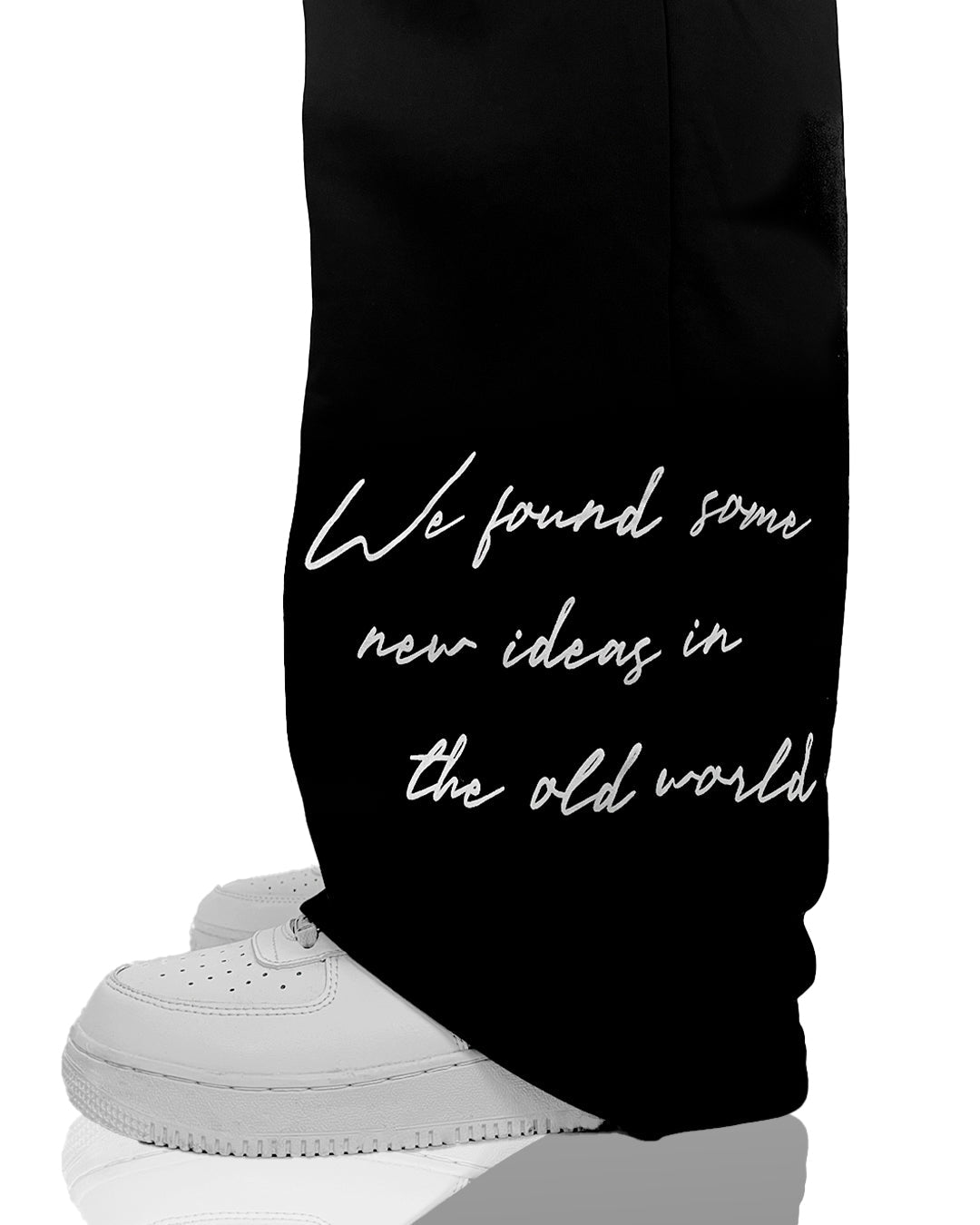 Old World Black Essential Pants