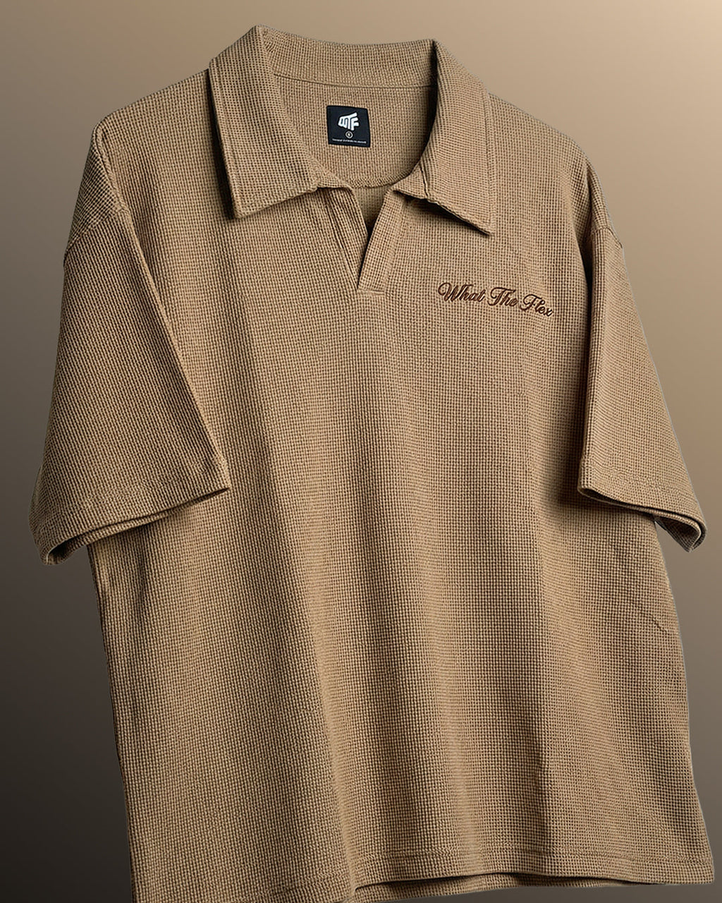 Raw Beige Polo T-Shirt