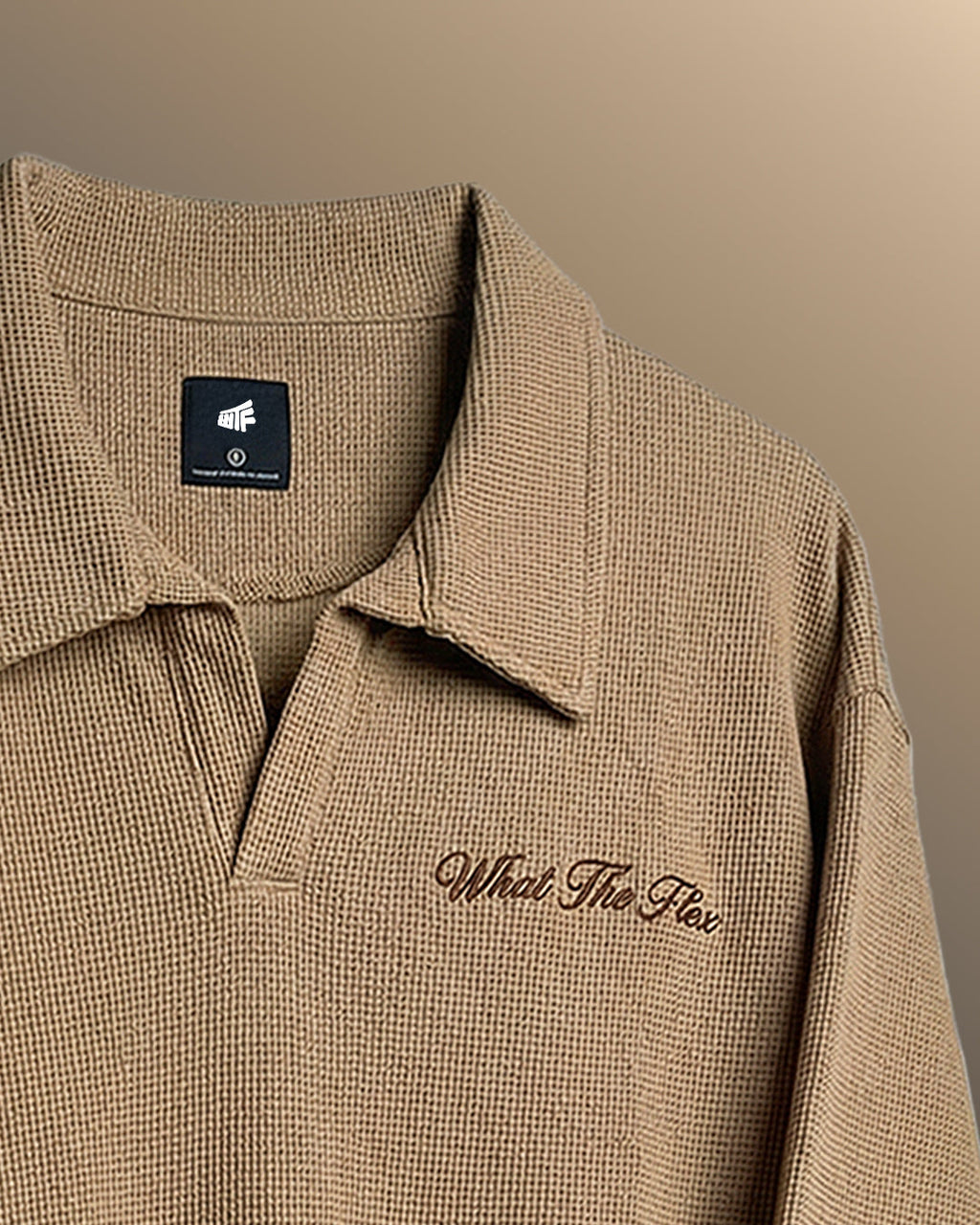 Raw Beige Polo T-Shirt