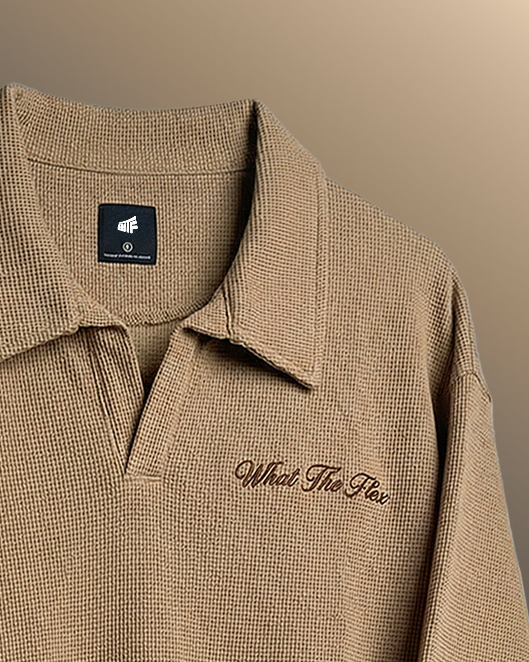 Raw Beige Polo T-Shirt
