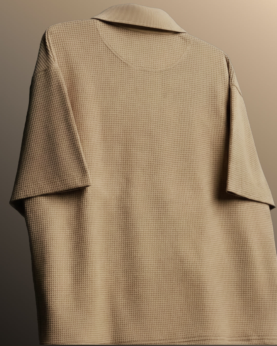 Raw Beige Polo T-Shirt