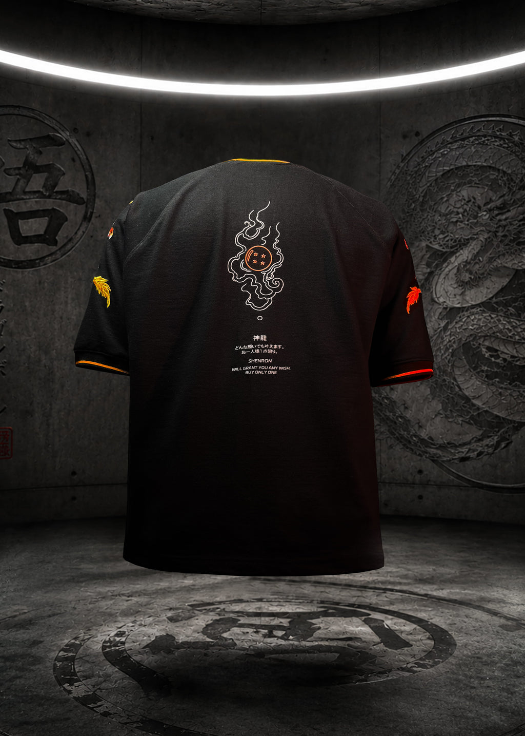 GOKU EMBROIDERY / OVERSIZED T-SHIRT