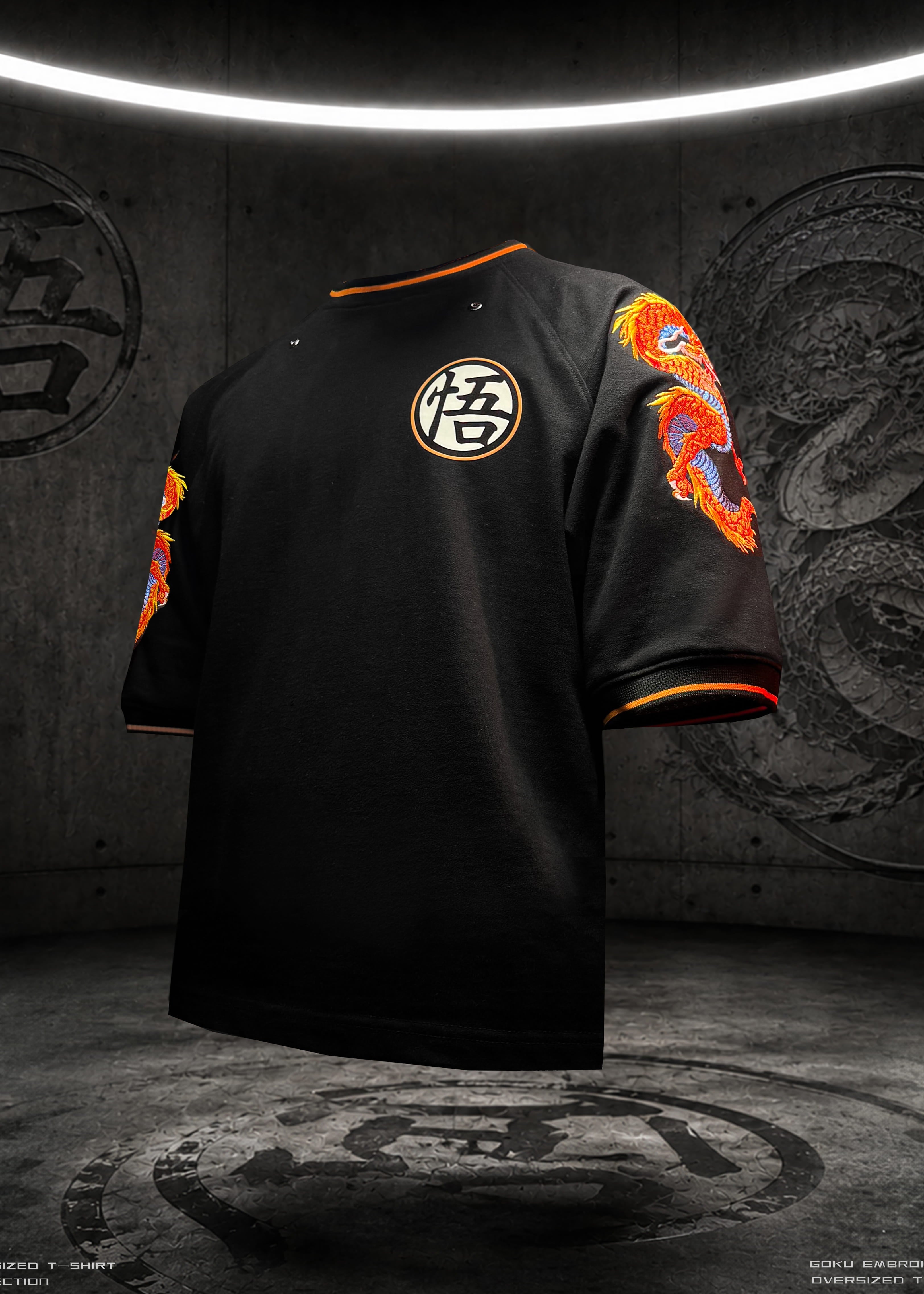 GOKU EMBROIDERY / OVERSIZED T-SHIRT