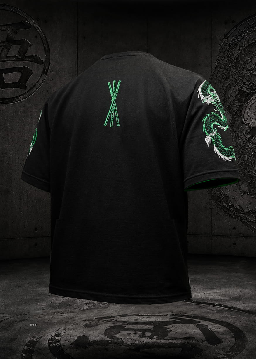ZORO EMBROIDERY / OVERSIZED T-SHIRT