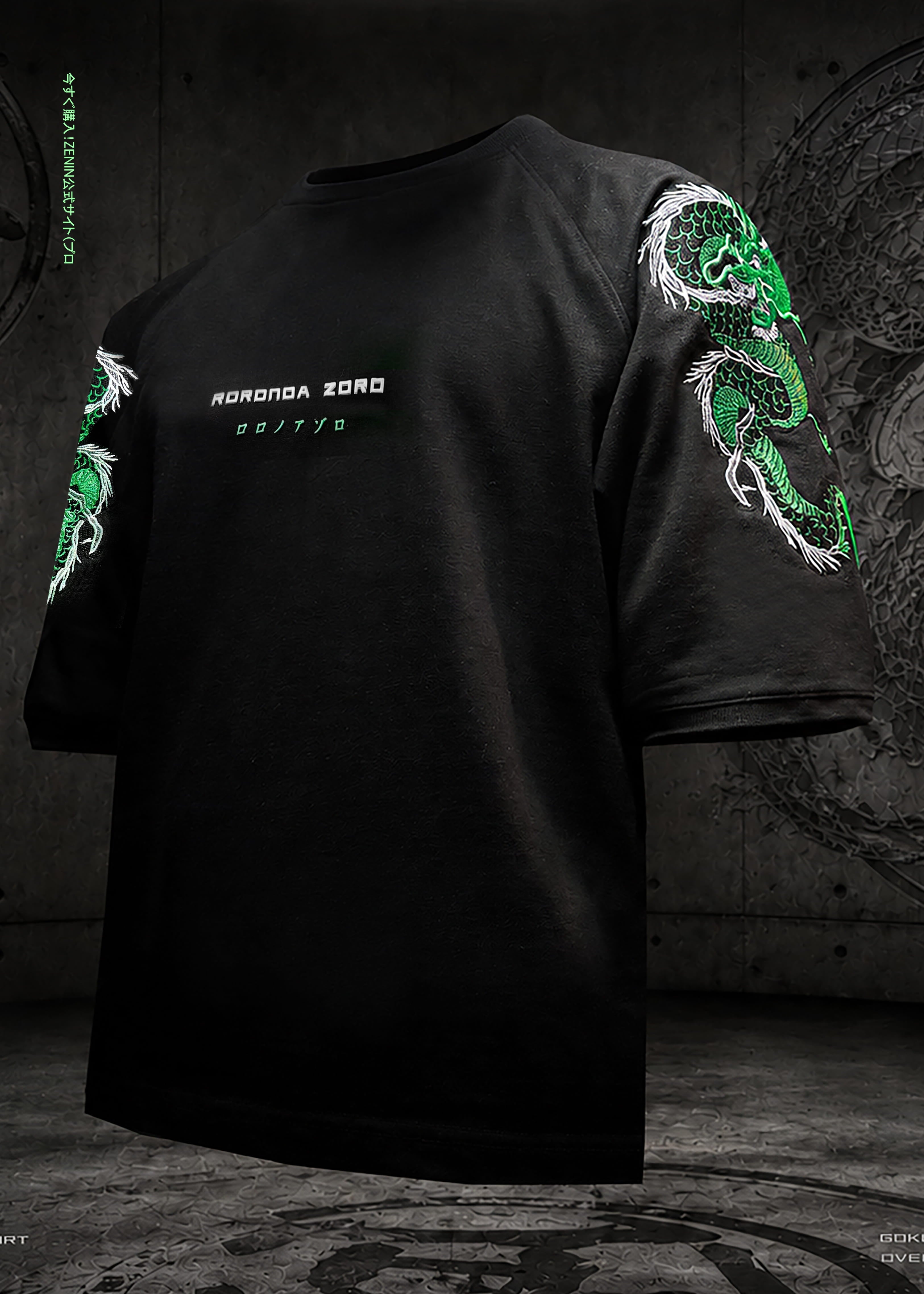 ZORO EMBROIDERY / OVERSIZED T-SHIRT