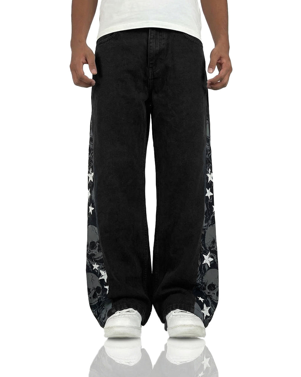 Hell Shell Baggy Jeans