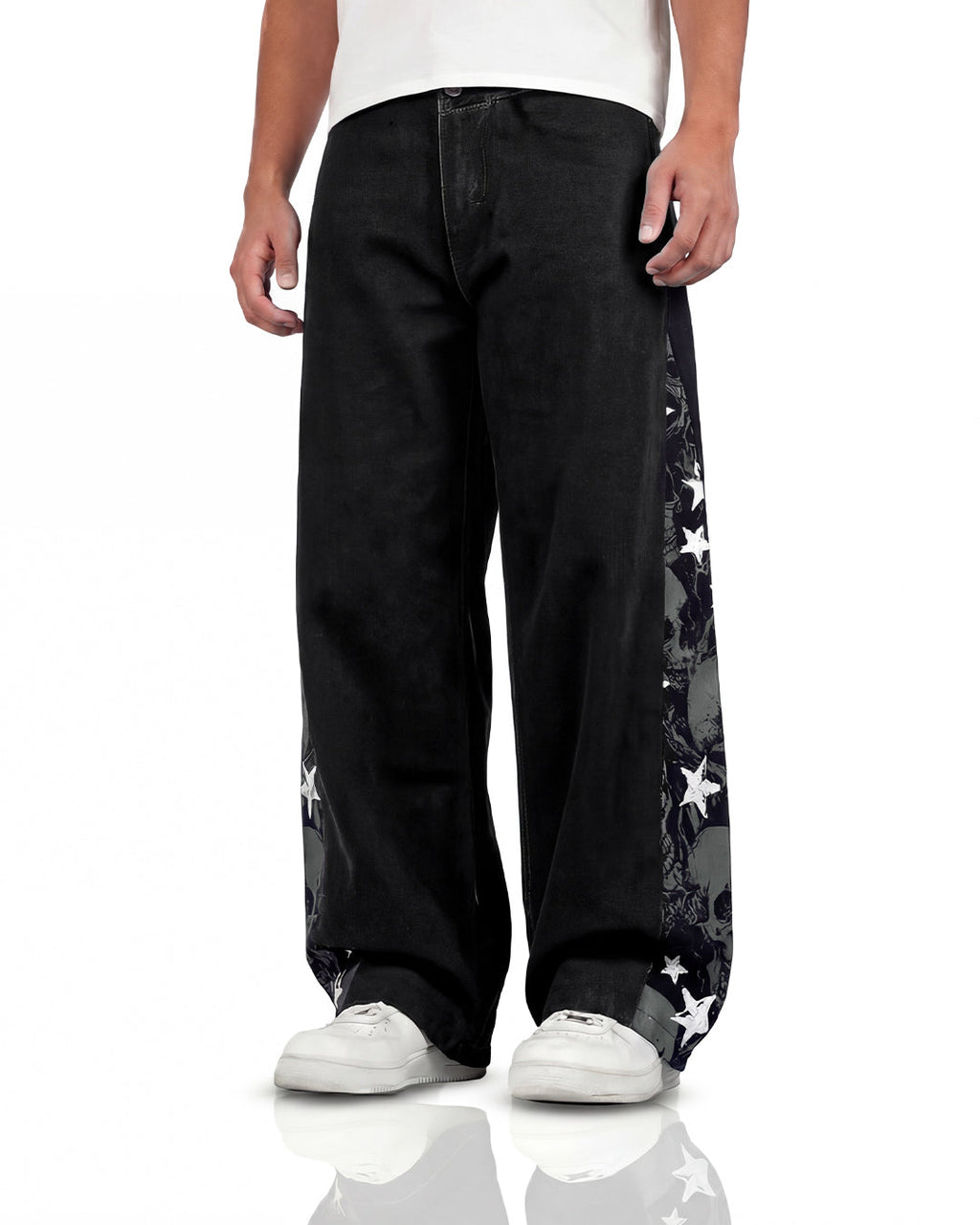 Hell Shell Baggy Jeans