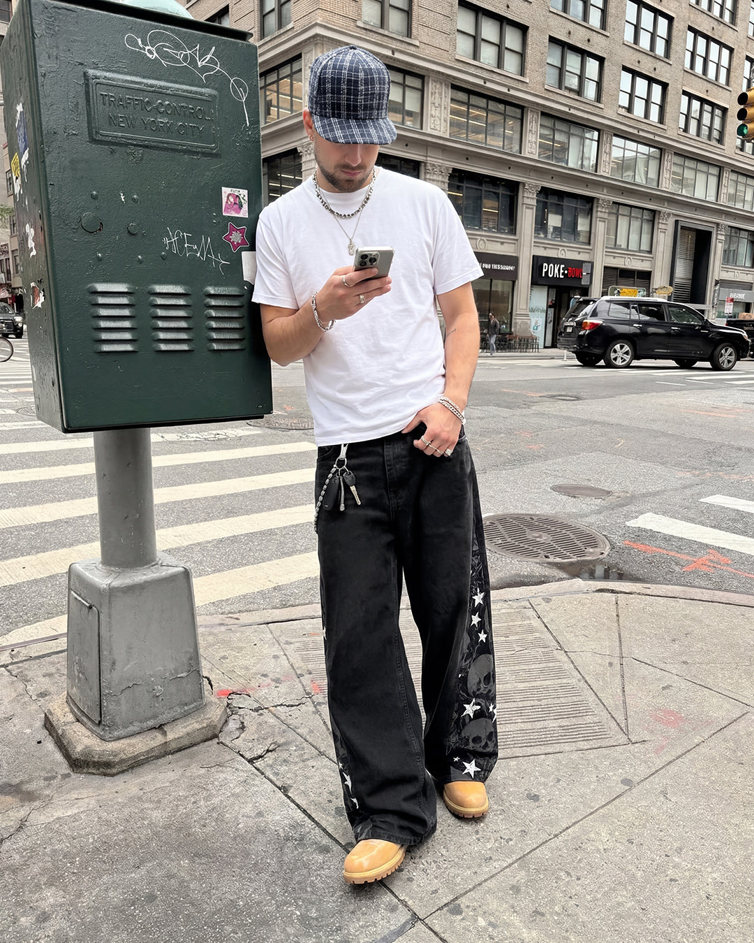 Hell Shell Baggy Jeans