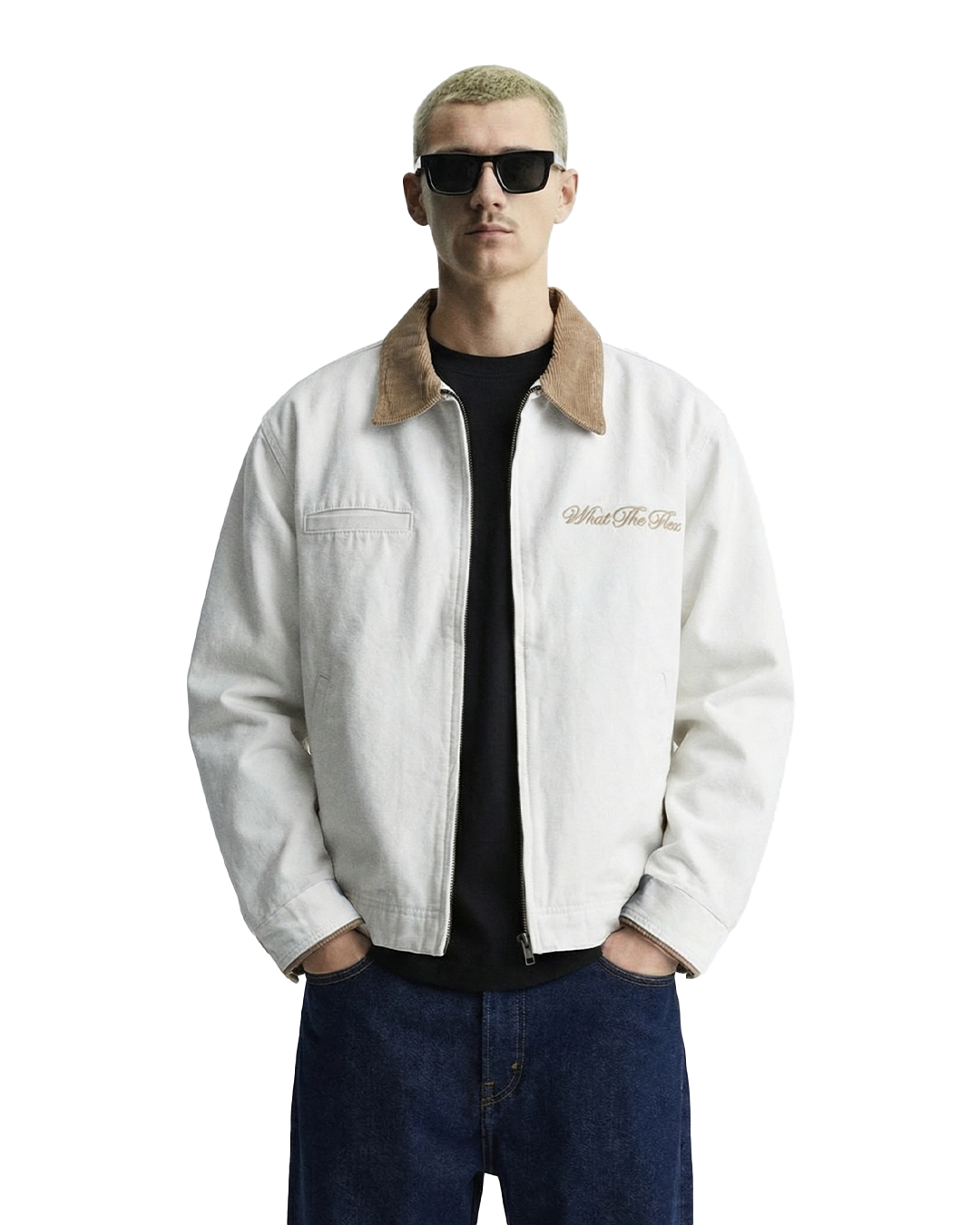 Modern Manner Denim Cord Jacket